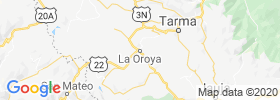 La Oroya map
